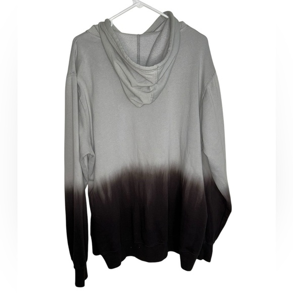 Netflix Stranger Things Hellfire Club Black Gray Ombré Pullover Hoodie Size XL - Picture 5 of 13